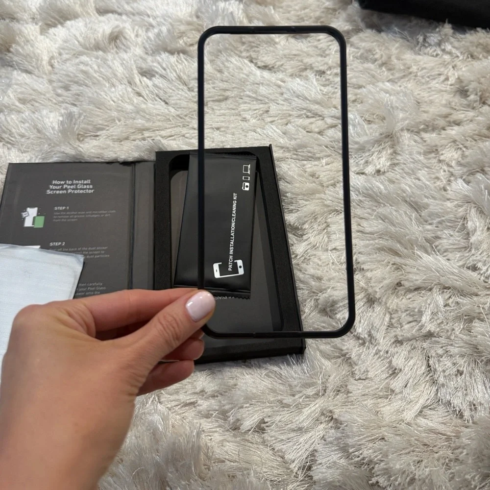 NIB PEEL iPhone 16 Pro Max Glass Screen Protector